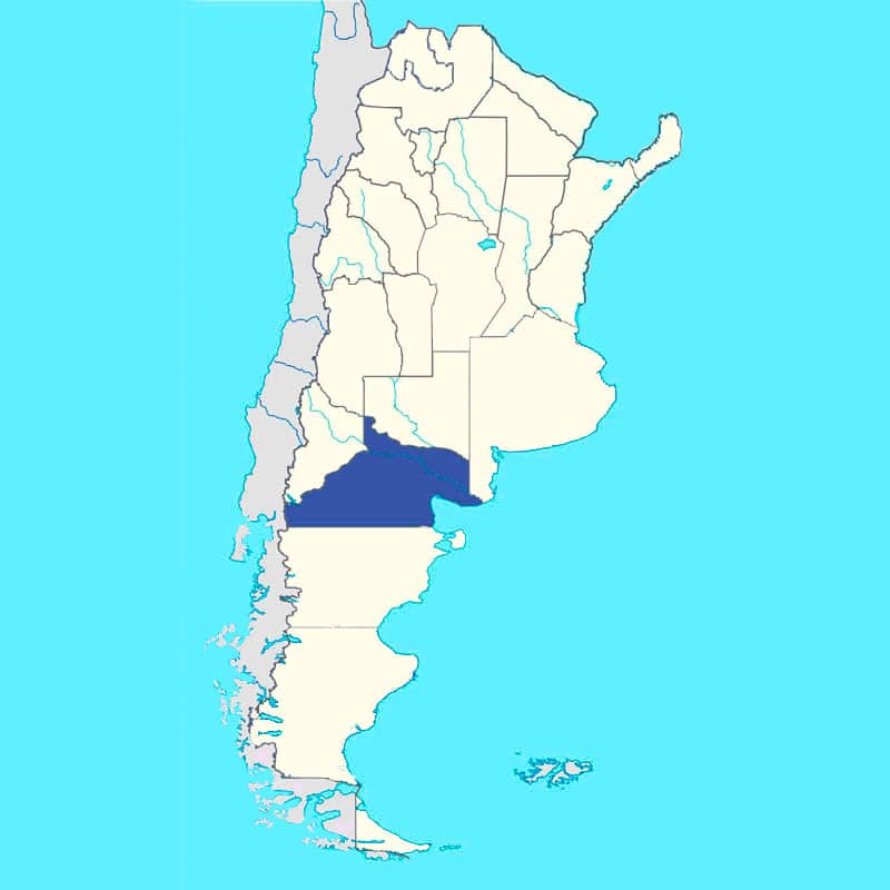 Mapa Bariloche