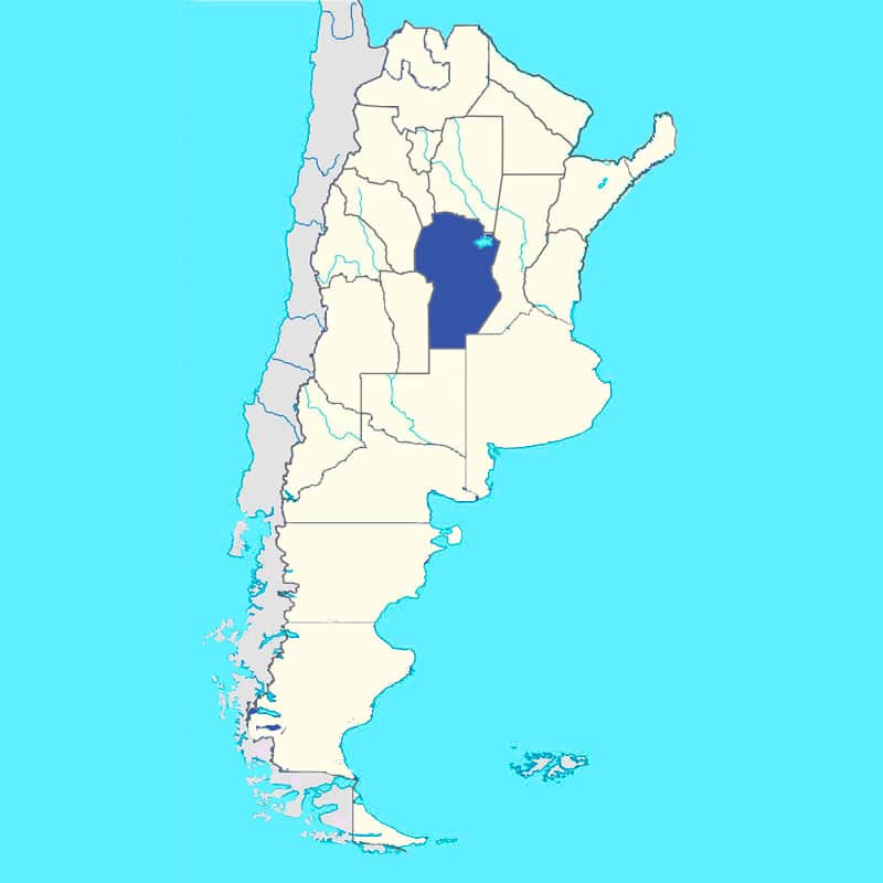 Mapa Cordoba