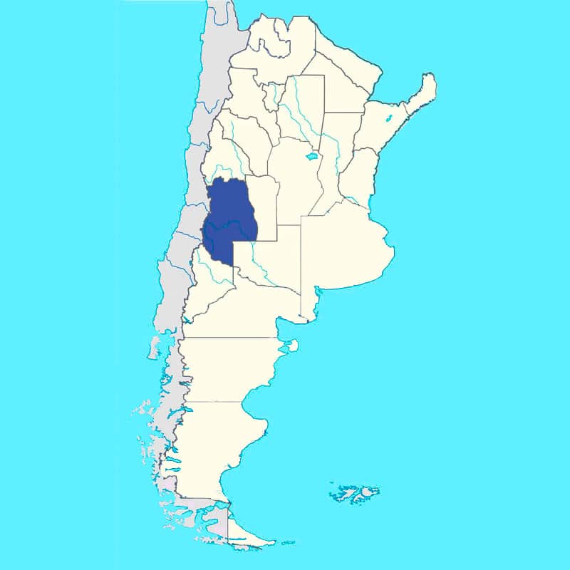 Mapa Mendoza