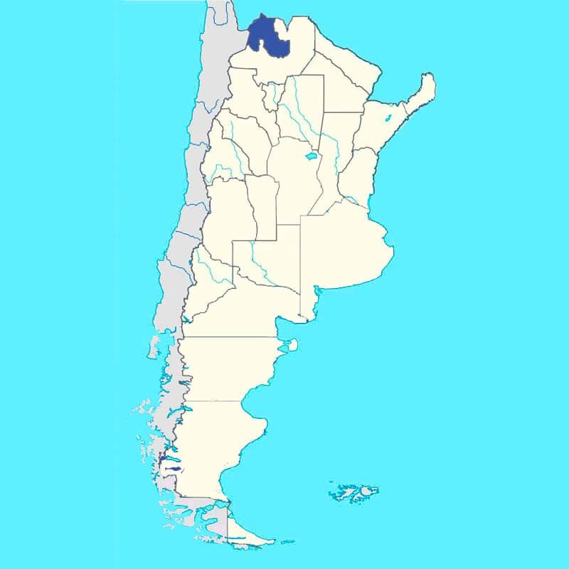 Mapa Jujuy